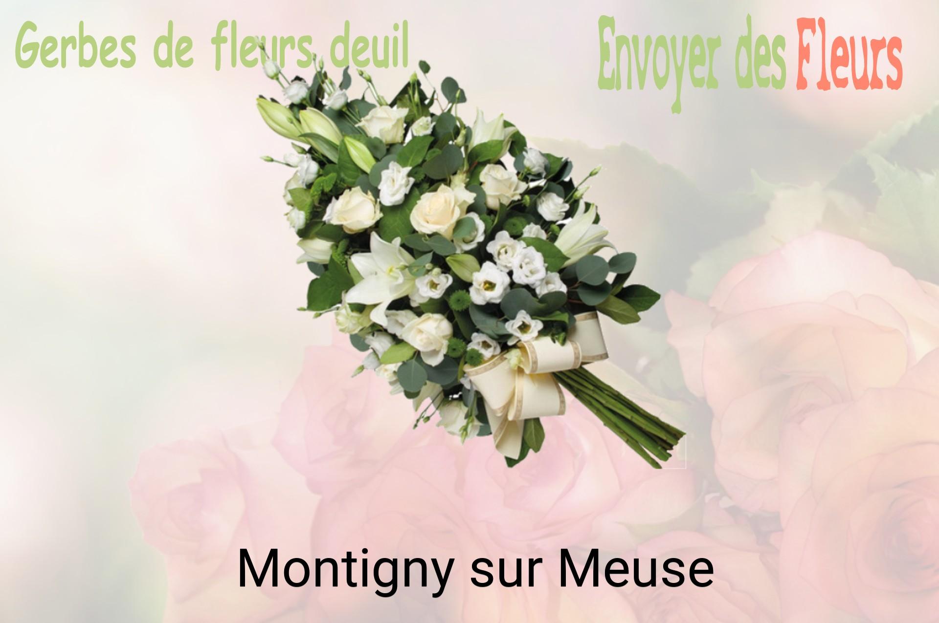 Gerbe de fleurs de deuil livrée à Montigny-sur-Meuse